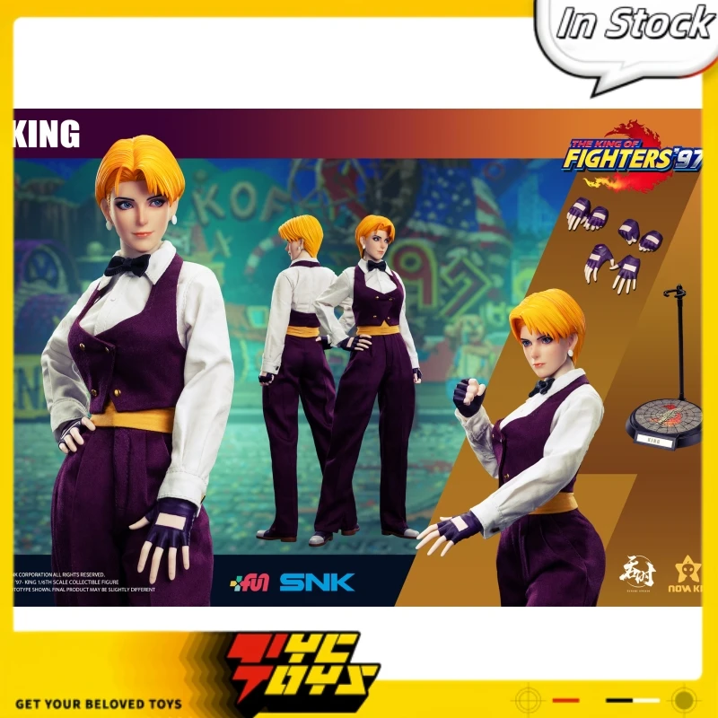 

В наличии Tunshi Studio 1/6 TS-XZZ-006 Fighter King Двойная голова Женский солдат 29 см Куклы Полный набор 12-дюймовая экшн-фигурка Модель игрушки