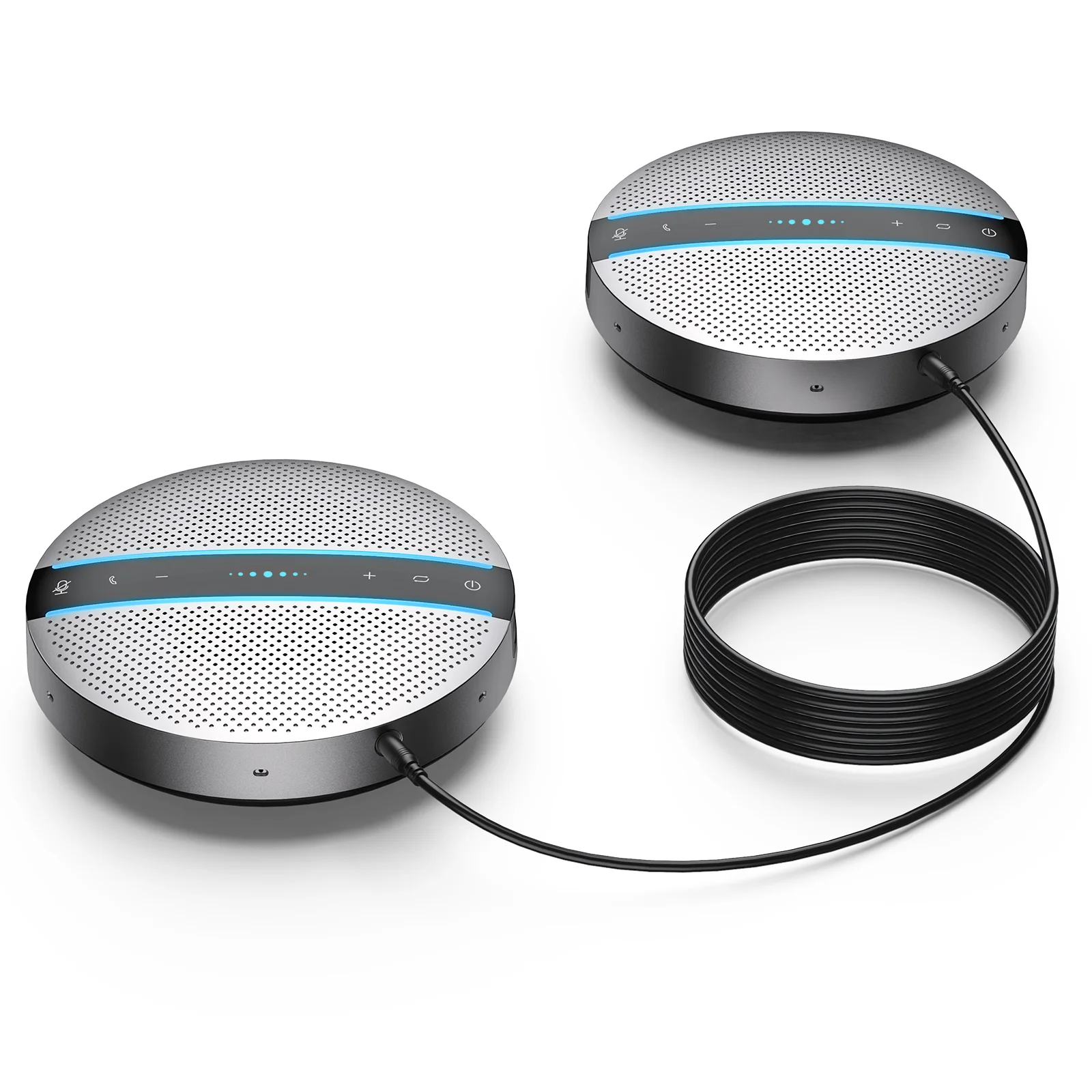 

Conference Microphone Speakerphone Desktop Portable Wireless Speaker Meeting Microphone With 360 Degree Pickup/AEC
