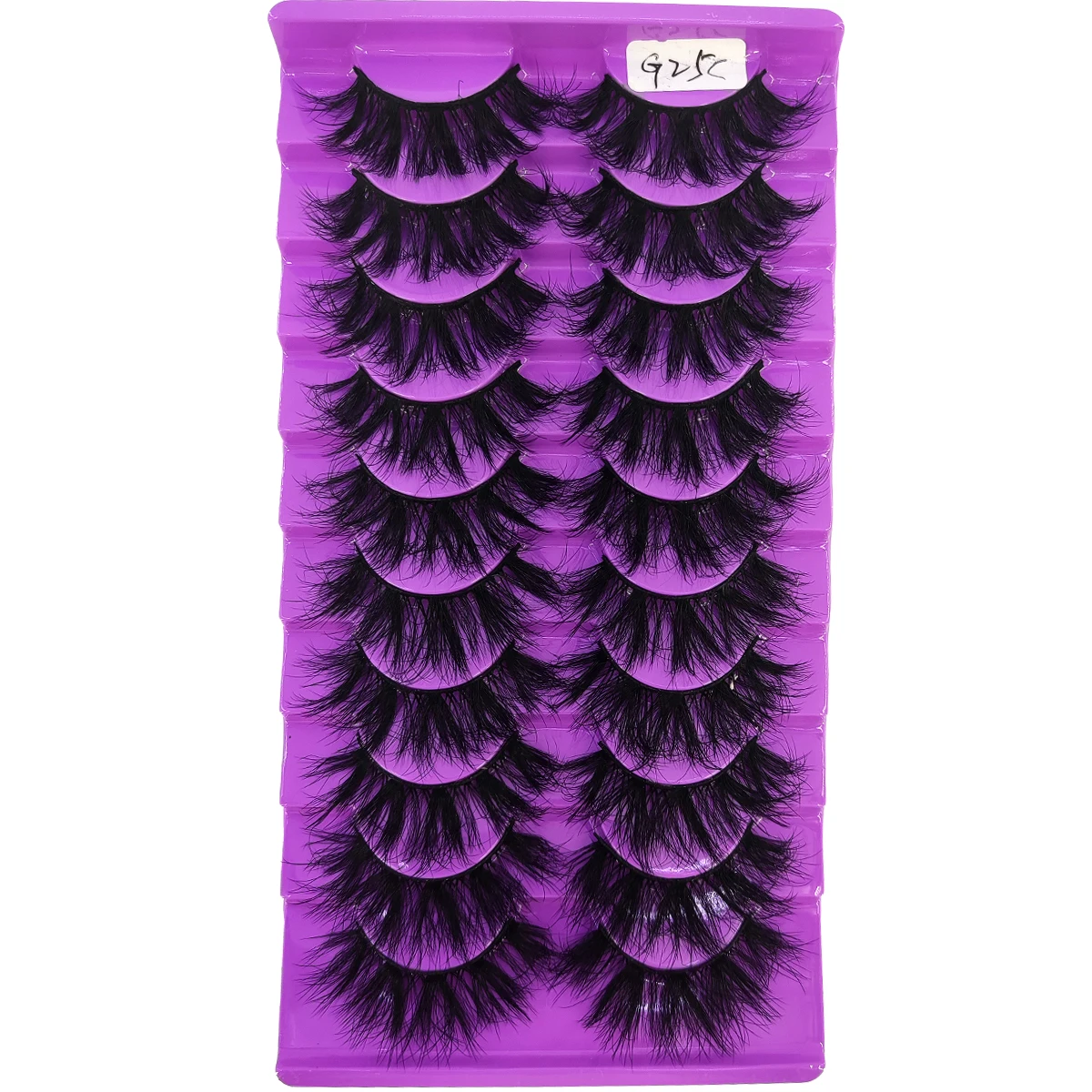 10 pares 3d falso vison cílios fofo macio completo grosso fino natural longo cílios postiços cílios encaracolados atacado