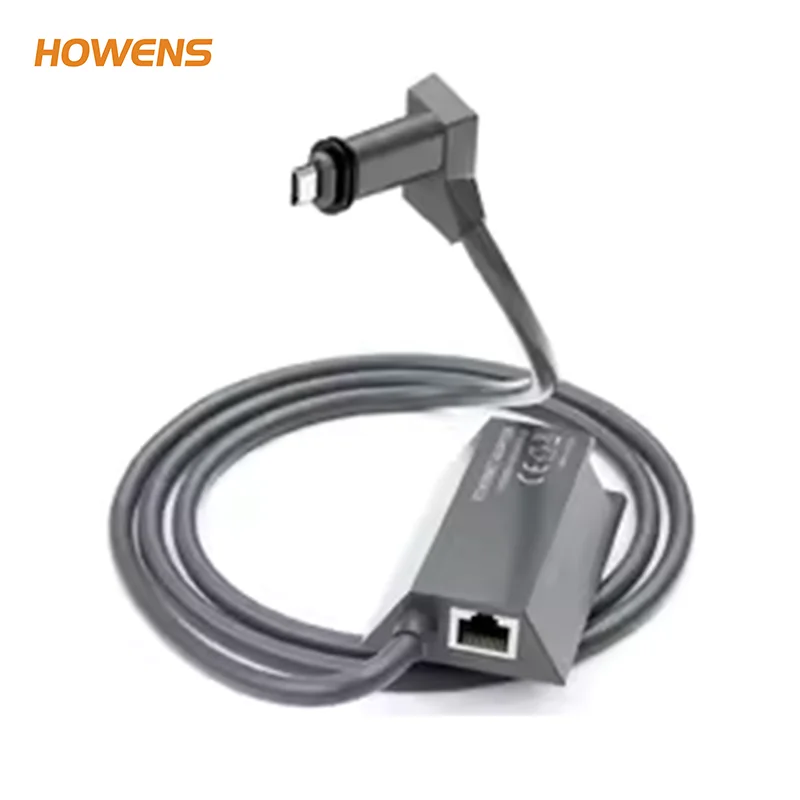 HOWENS Starlink V2 Gen2 Ethernet Adapter 1M Gigabit RJ45 Cable Dual Repeater LAN Mode Plug Play Wired Satellite Network Extender
