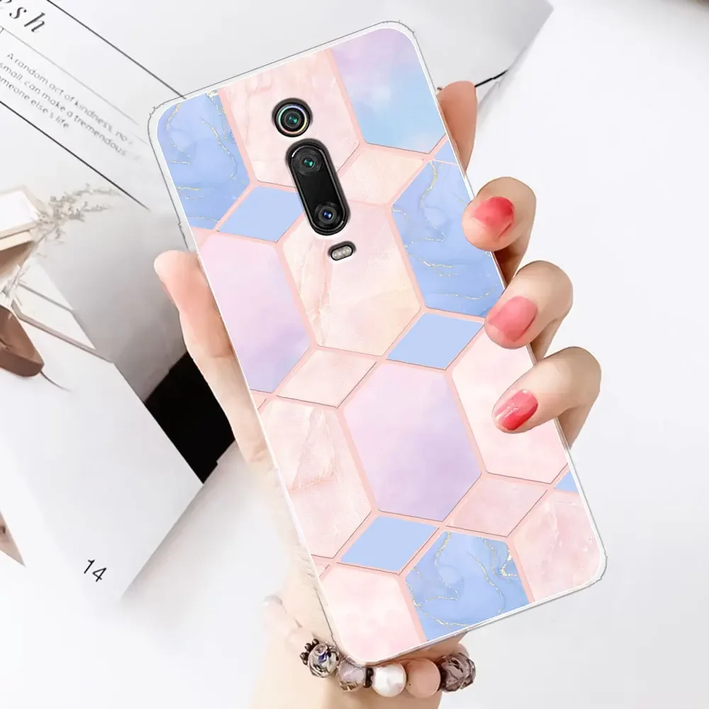 For Xiaomi Mi 9T Redmi K20 Case Mi9T Pro Silicone Fashion Painted Soft Phone Case For Xiaomi Mi 9T Pro Bumper K20 Pro Cover