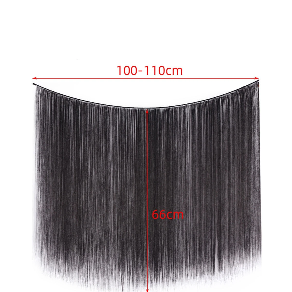 Parrucche cosplay colorate arcobaleno da donna 66 cm pezzi di capelli lunghi lisci festa di Halloween evidenziando parrucca accessori per costumi Anime Con