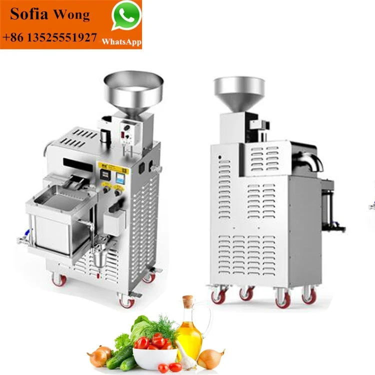 High Output Olive Extraction Avocado Oil Processing Machine Hemp Seed Commercial Machine Oil Press