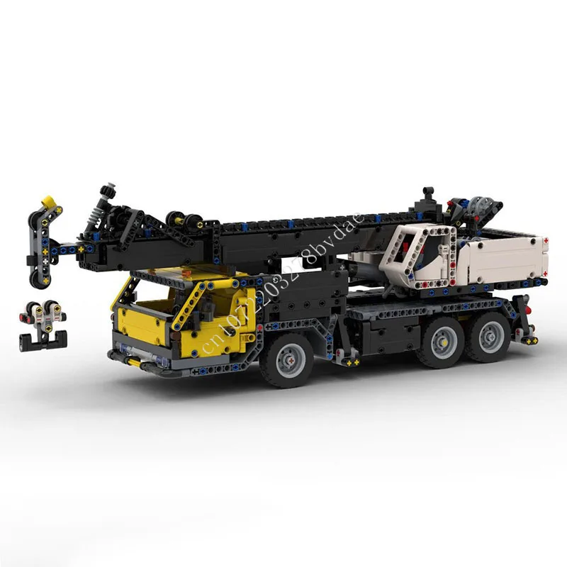 

1250 PCS Mobile Crane Engineering Vehicle Building Blocks DIY Assembly Construction Truck Model Gift for Adults Collection