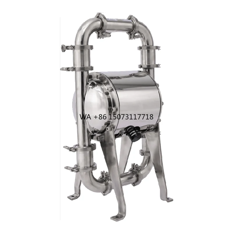 

QBW3-50 SS316L Pneumatic Diaphragm Pump Air Operated Sanitary Pump Food Grade Air Diaphragm Pump