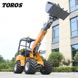 High Quality Mini Wheel Loader Front End Loader With CE Electric Wheel Loaders For Sale 800 kg 1 Ton