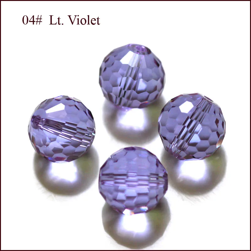 Aaa 96 Facetten Cut Bal Blauwe Kleur 8Mm Facet Crystal Glass Losse Spacer Ronde Kralen 200 Stks/partij Voor Sieraden maken Diy