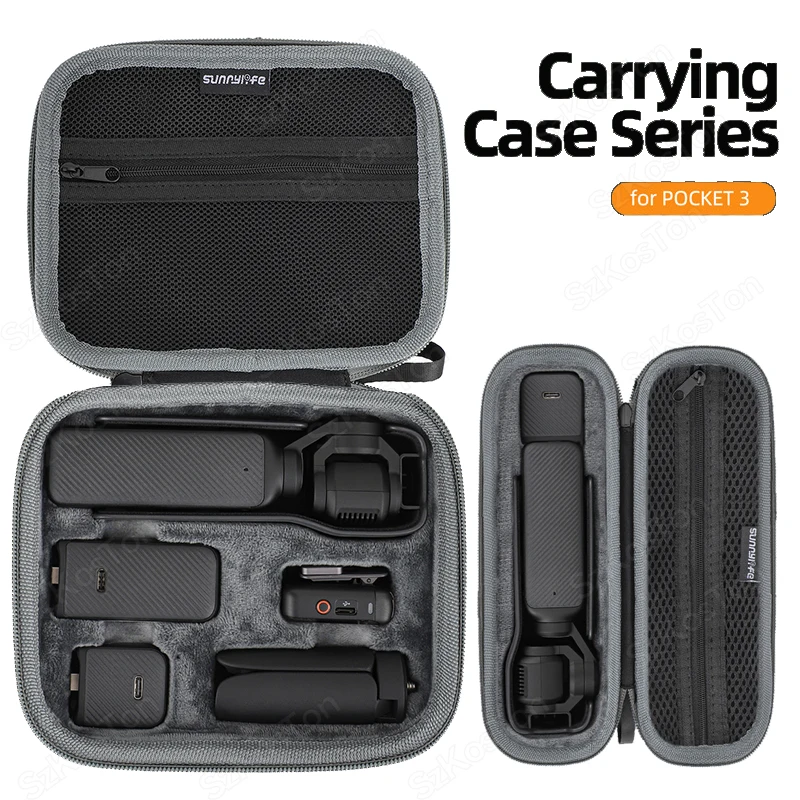 For DJI Pocket 3 Carrying Case Portable Travel Waterproof Storage Bag Case For DJI Osmo Pocket 3 Vlog Accessories