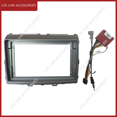 Imagen 2 del producto 9 pulgadas para Mazda 8 MPV LY 2006 -2016 Radio de coche Android reproductor MP5 marco de carcasa 2Din unidad principal Fascia estéreo Panel de cubierta de tablero