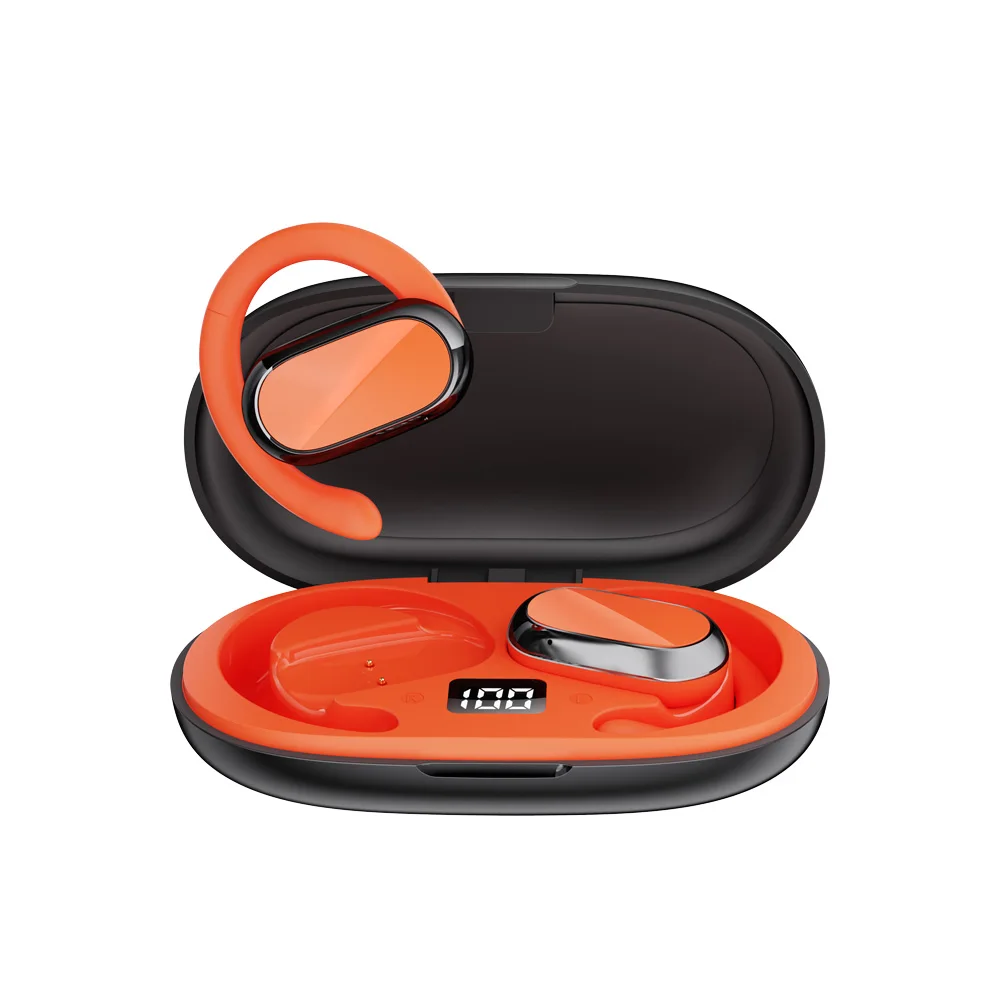 

JIAOLEI Open Ear Wireless Earphones ENC Noise Reduction 5.4 Bluetooth Headphones HIFI Stereo Sport Music Game Earbuds With Mic