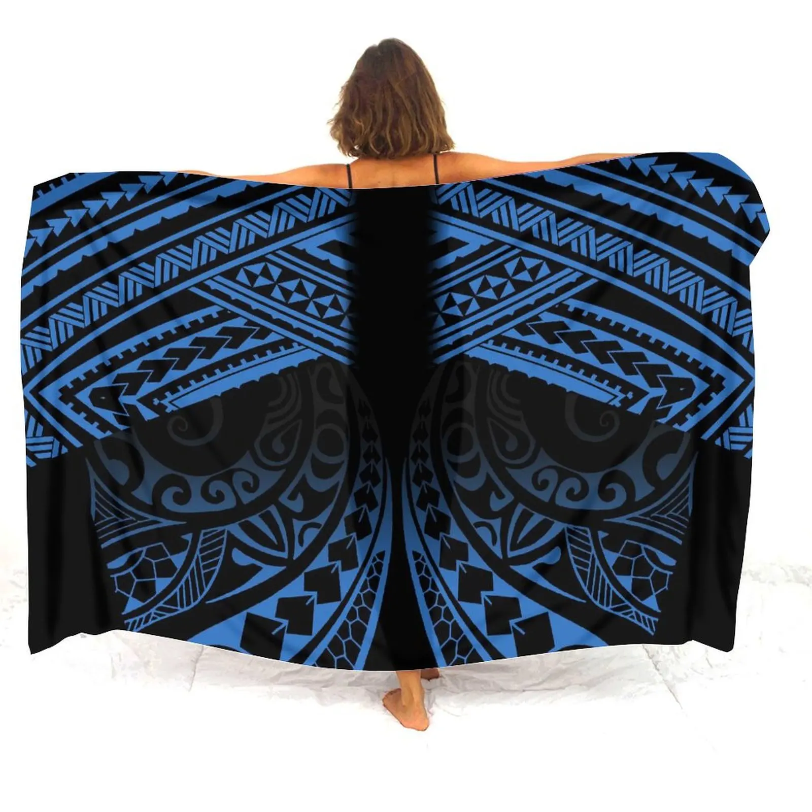 Elegant Sarong Custom Polynesian Tribal Ethnic Style Summer With Sexy Bikini One-Piece Style Coat Free Shipping Premium Fabric