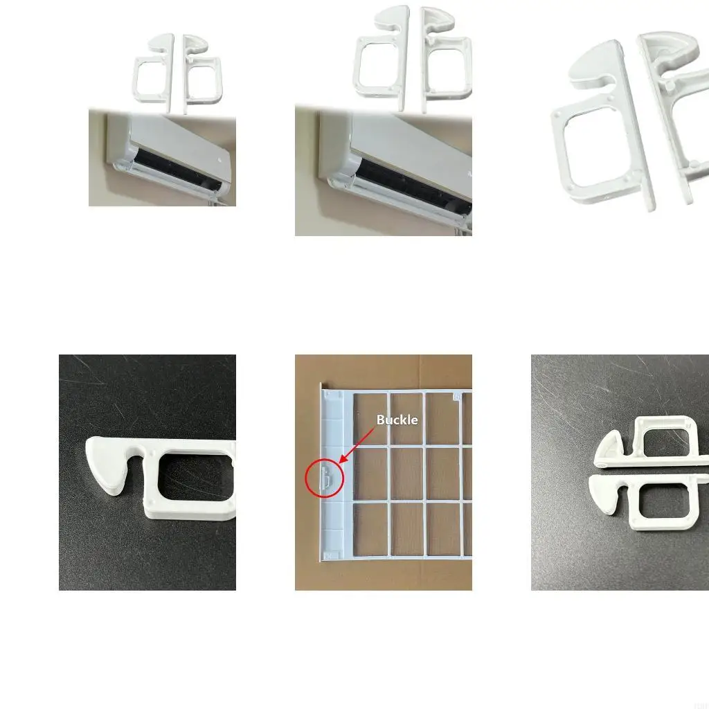 J1HF ABS Air Conditioner Filter Retainer Set, 2 Piece Spare Parts