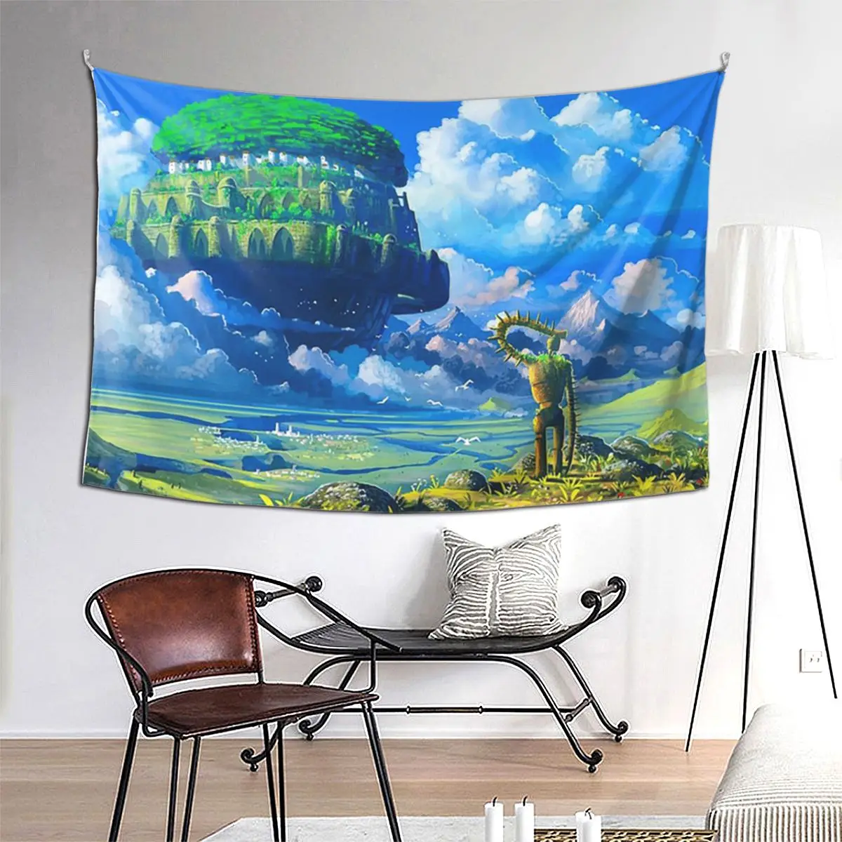 

Замок над облаками, гобелен, художественный настенный эстетический домашний декор, гобелены для гостиной, спальни, комнаты в общежитии