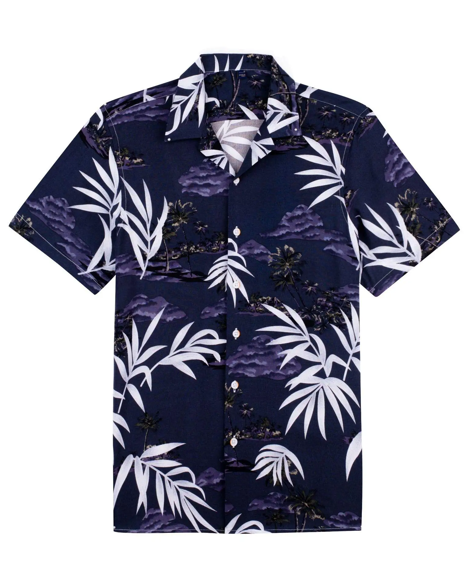 Summer Hawaiian Shirt 3d Printed Colorful plant Men Women Clothing Beach Short Sleeve Blouse Fashion Men\'s Vocation Lapel Camisa