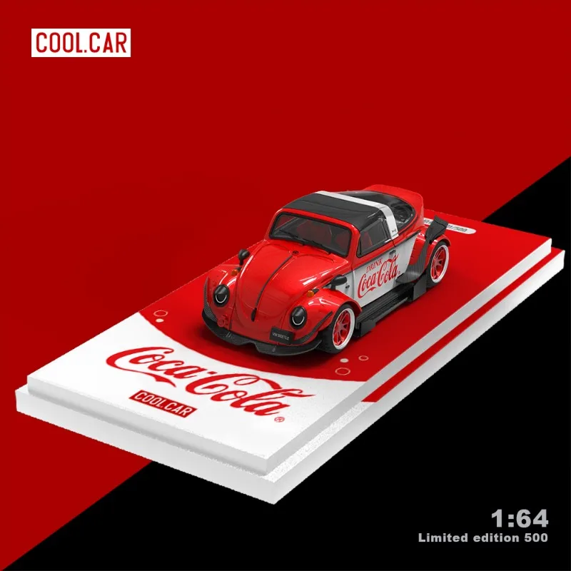 Set di contenitori Coca-Cola 1:64, modello di auto in lega pressofusa, per adolescenti che giocano con, decorazione per adulti, regalo di compleanno per bambini.