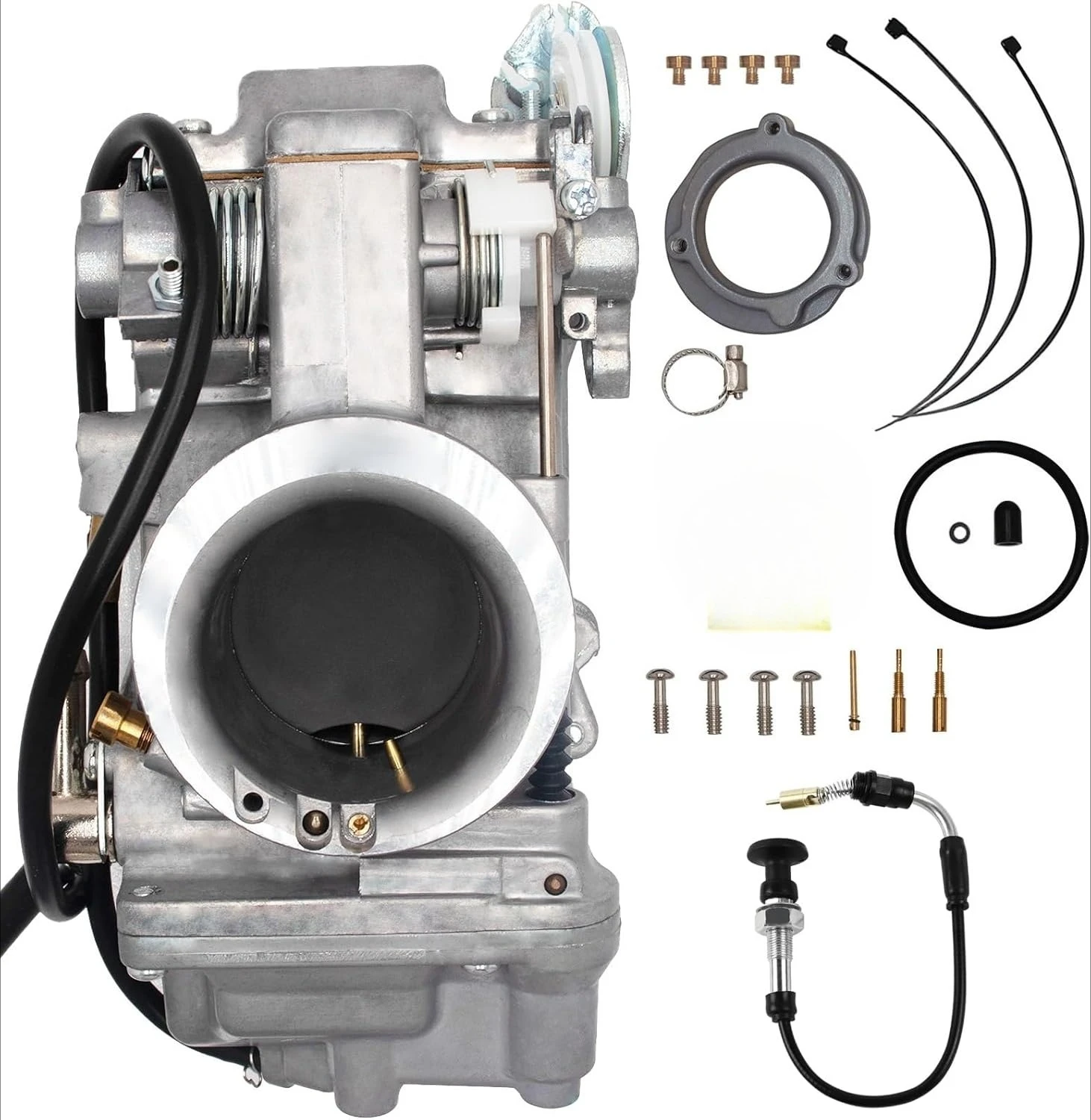 HSR42mm HSR42 TM42-6 Carb Carburetor Fit For Evolution Twin Cam 1960-1990 1991 1992 1993 1994 1995 1996-1999 883
