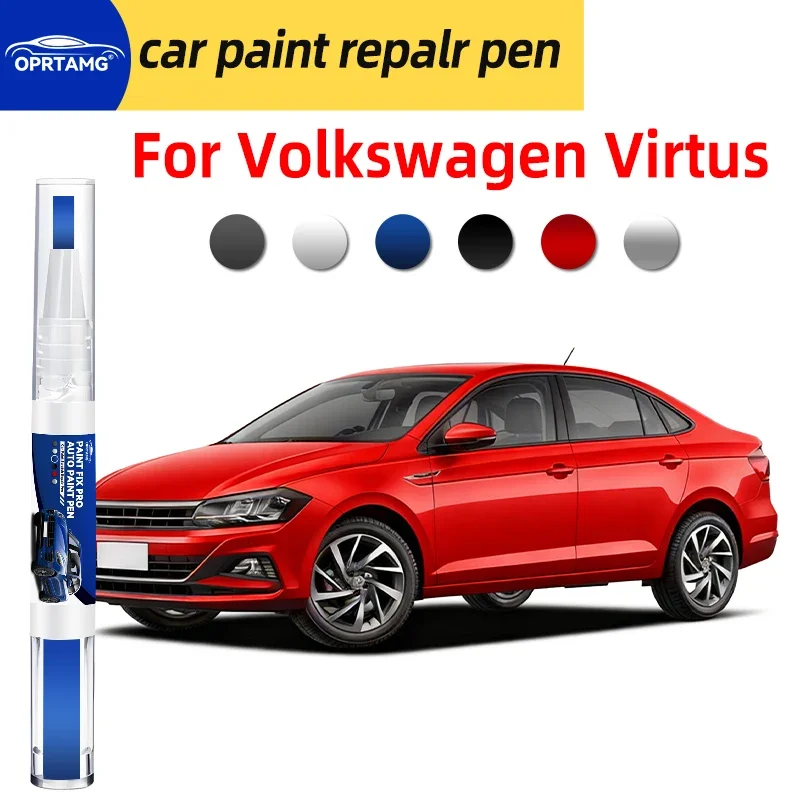 Car paint touch up pen For Volkswagen Virtus car paint scratch repair body repair Accessories painting tools automobiles