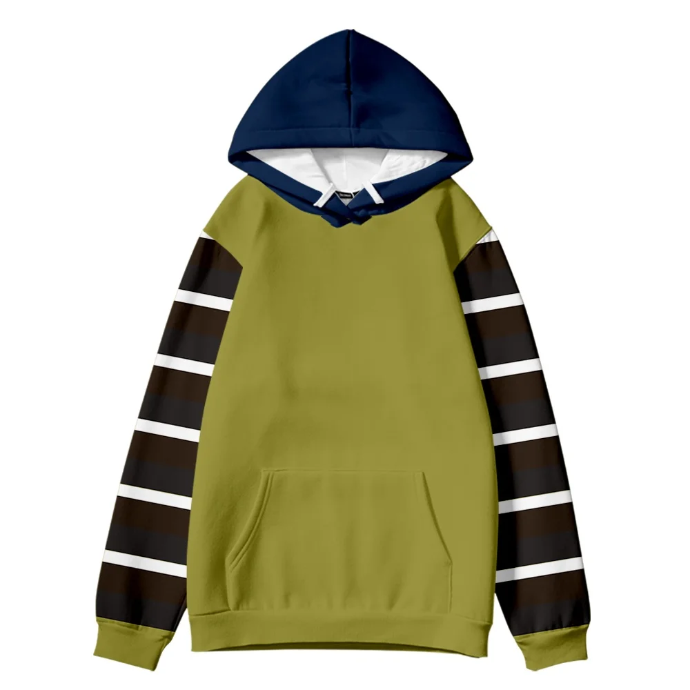 

2025 Fashion Stripe Pattern Men's Hoodies 3D Printed Simple Design Long Sleeve Pullover Autumn Winter Casual Comfortable Clothes