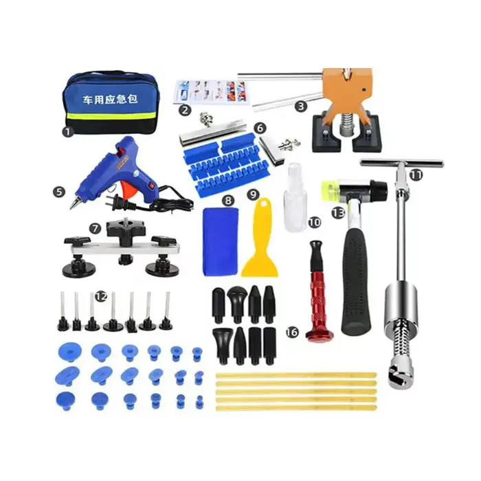 

Car Door Opener Kit Full Set Quick Out Locksmith Tool Car Lockout Kit Dent Repair Tool Set Wholesale Car Dent Repair Tool Set