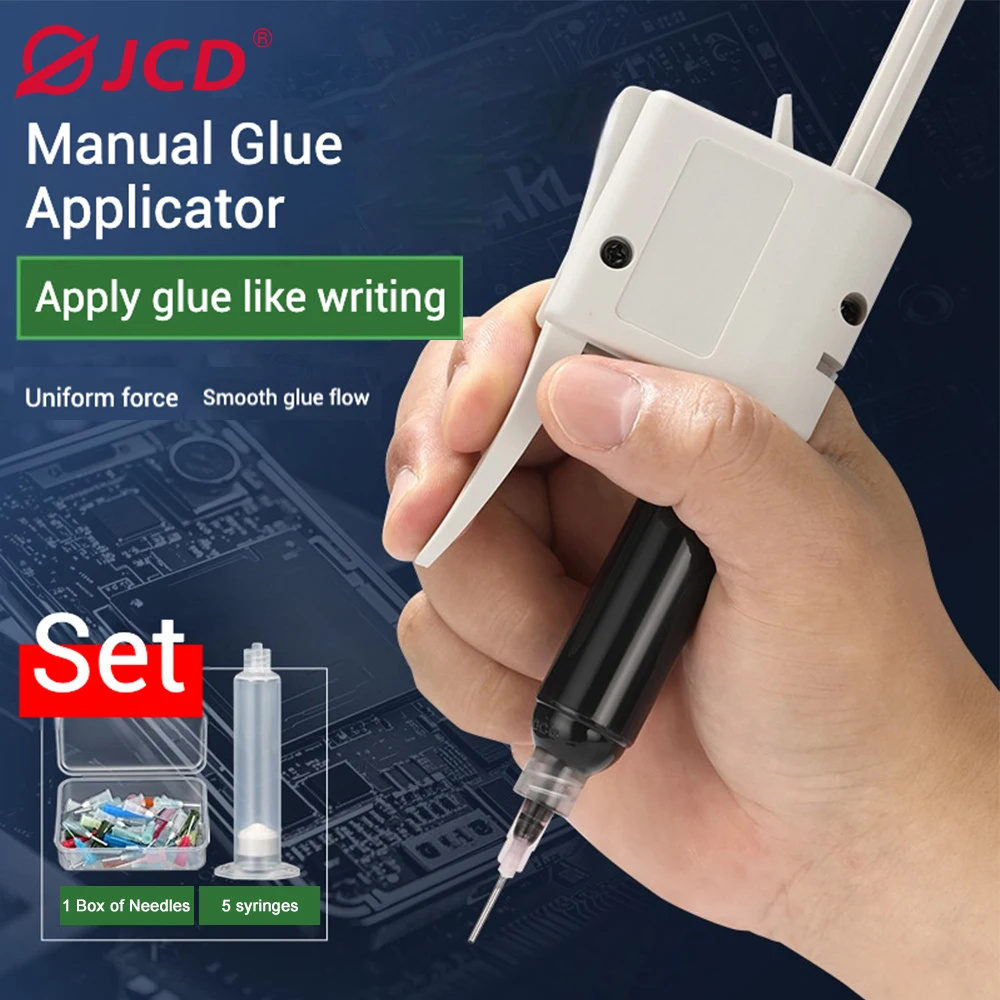 

Universal Solder Paste Extruder Booster Manual Extruder Labor-saving Glue Gun Phone Welding Oil Flux Putter Tool