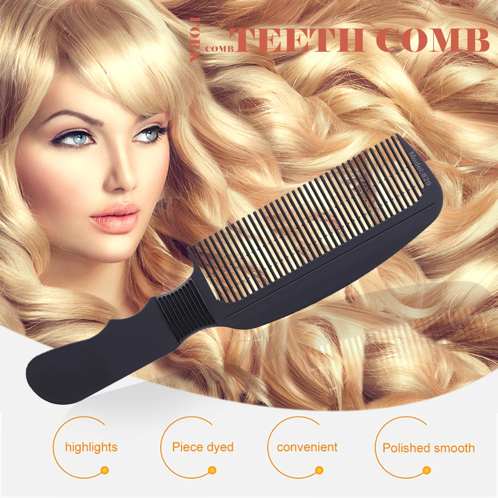 3D Anti-Static Pro Barber Haircut Comb Carbon Fiber Hairdressing Brushes Clipper for Women Hair Smooth Brush