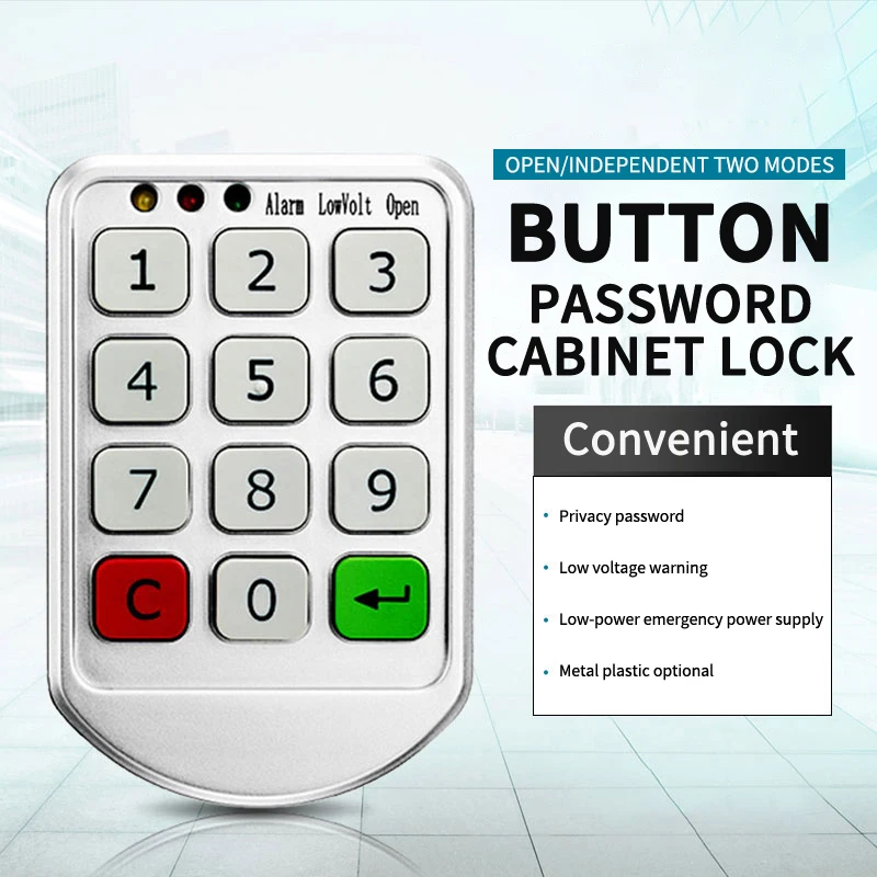 For Cabinet/door Door Intelligent Digital Lock Digital Combination Code Lock Access Control Keyboard Wireless Keylock Security