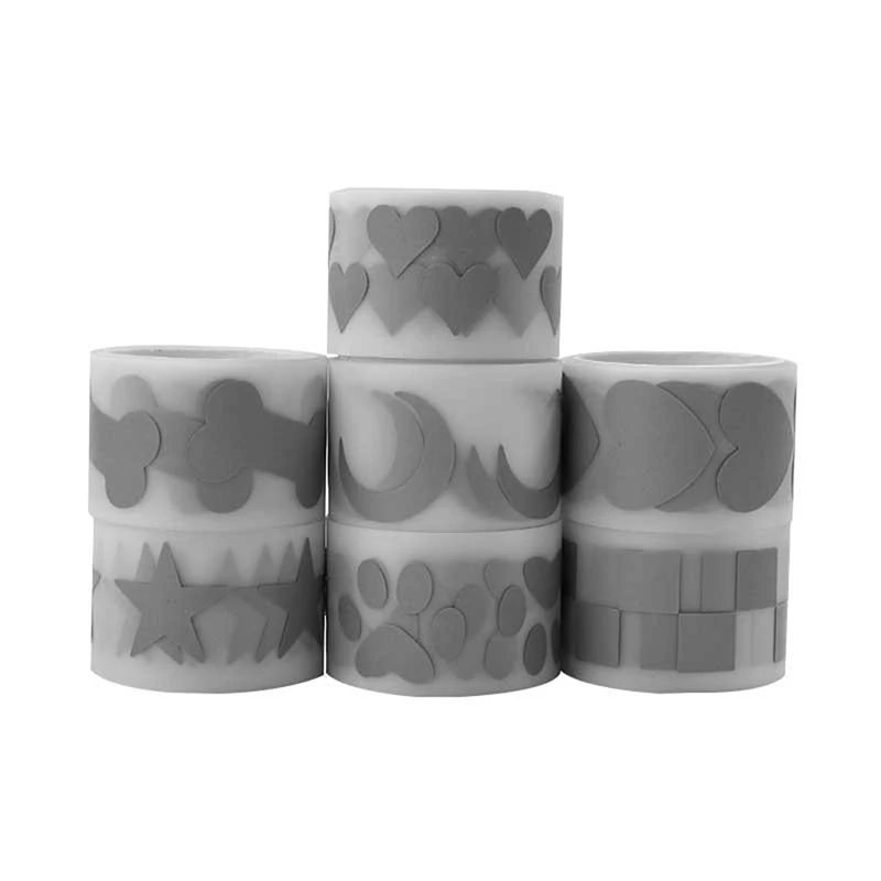 Reflective Stickers For Clothing Hot Stamping Foil Heat Transfer Vinyl Film Reflective Tape DIY Iron On Fabric