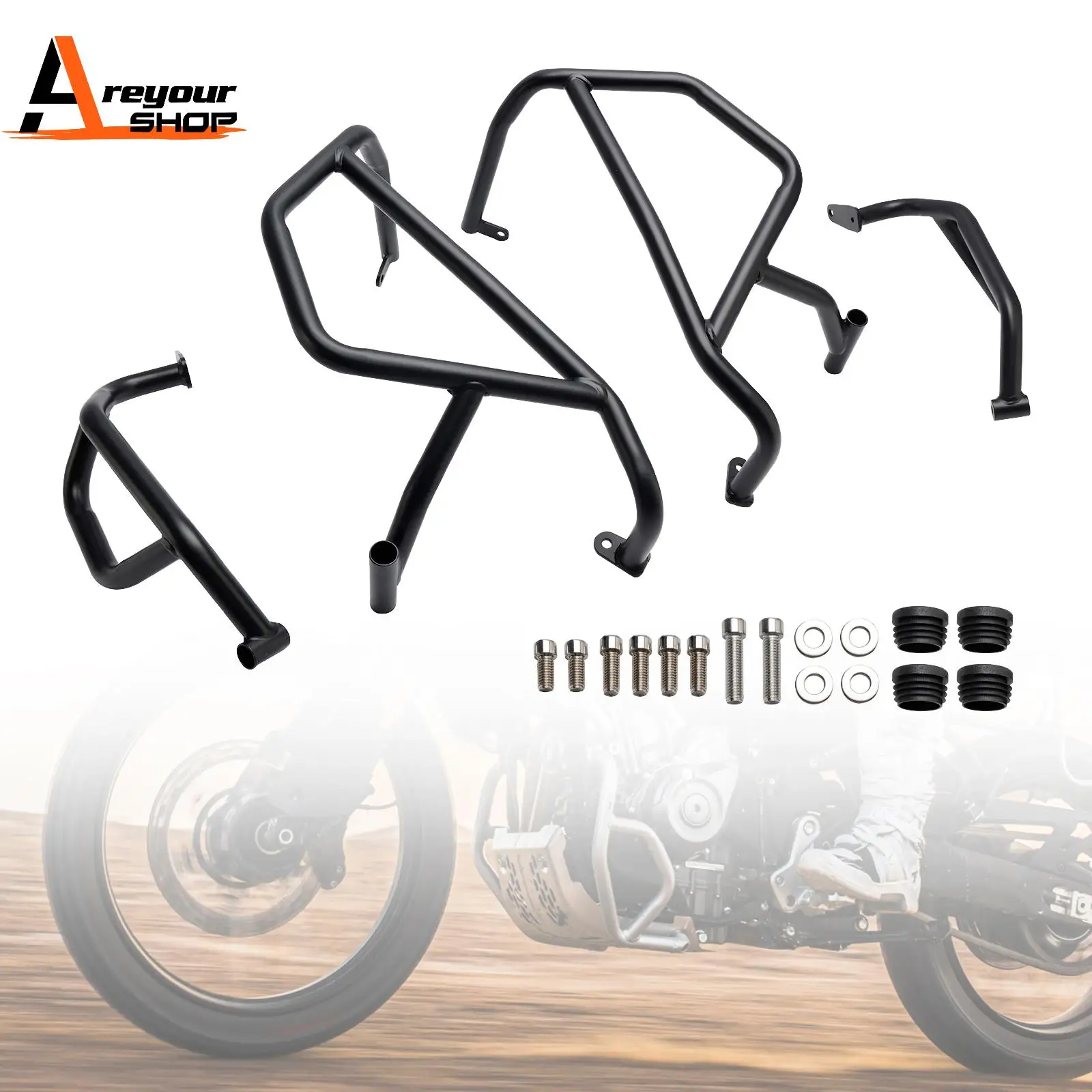 

Engine Guard Frame Anti-Crash Bumper Protector for Cfmoto 450Mt 450 Mt 2024+
