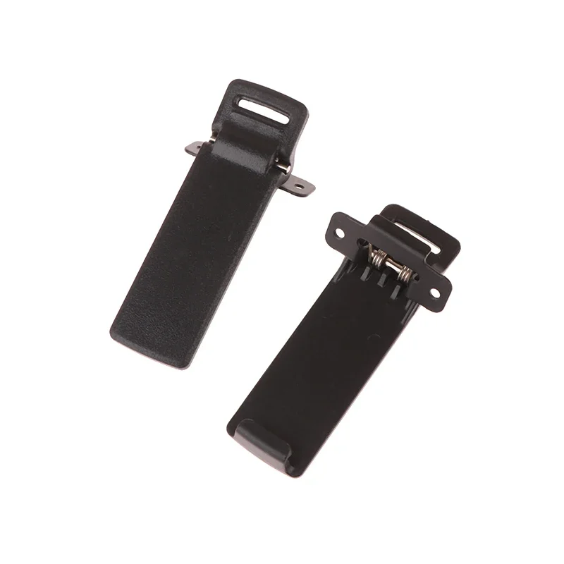 2Pcs Belt Clips Walkie Talkie Spare Part Back Belt Clip For Baofeng 2-way Radio UV5R Accessories