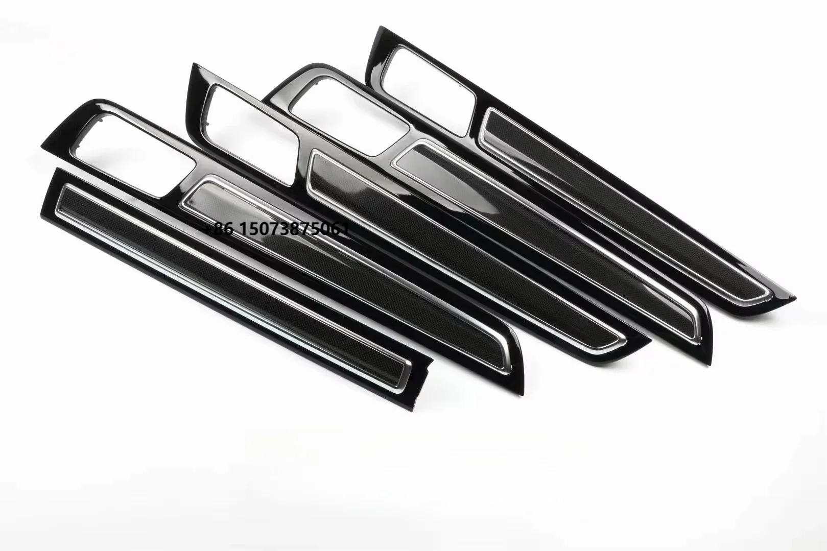 New LQ Brand Carbon Fiber Interior Kit for 2018-2024  for Retrofit/Upgrade, Replaceable and Mountable Door Panel Assembli