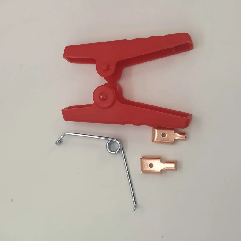 2pcs/Lot 100A Electrical Crocodile Alligator Car Battery Micro Insulated Clips Clamps Connector 90mm For Electric Project