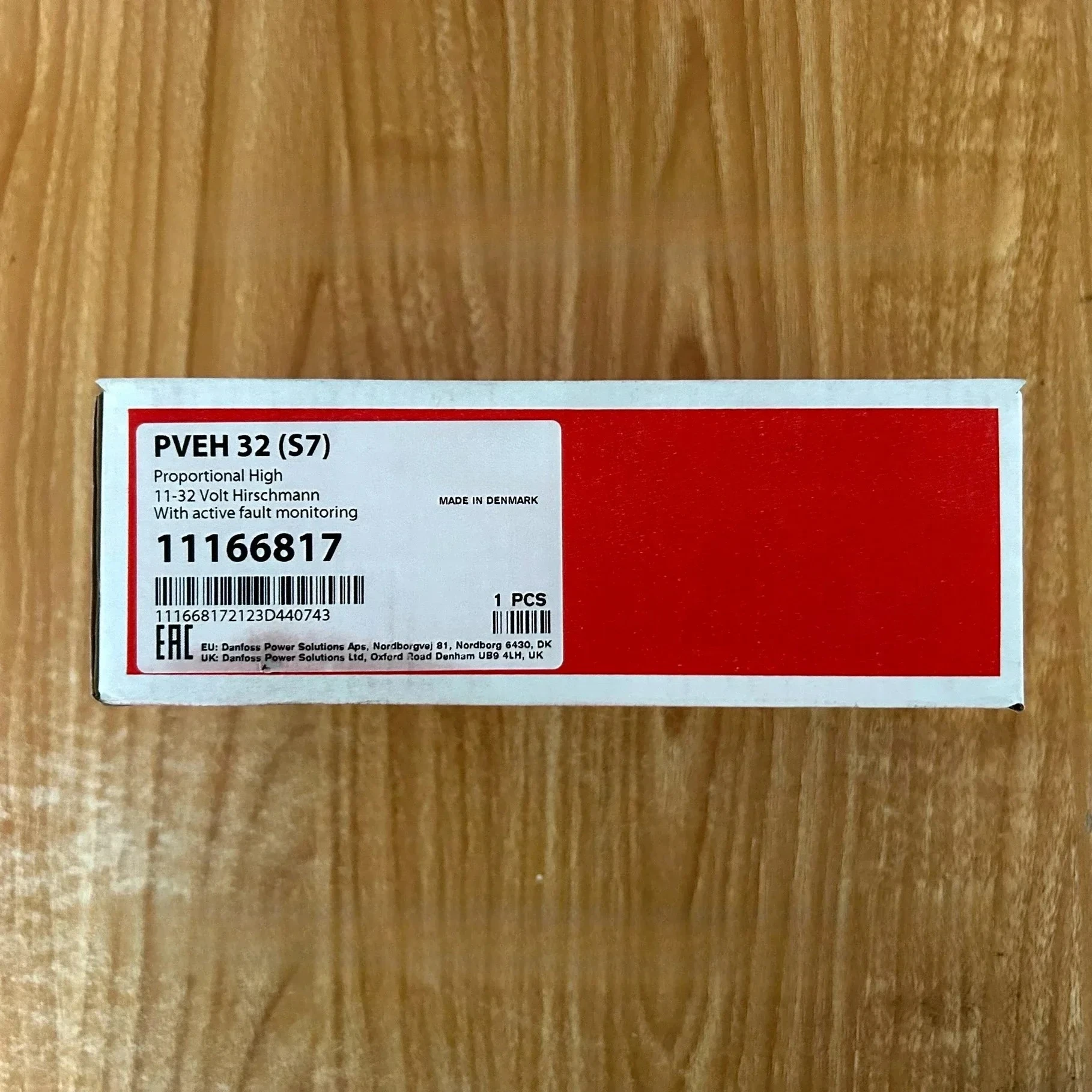 

Suitable for PVEH32(S7) 11166817 for with Danish danfos hydraulic valve