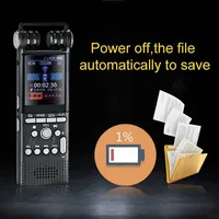 Professional Voice Recording Activated Digital Audio Recorder Usb Non-stop 100hr Pcm 1536kbps External Microphone 8GB/16GB/32GB