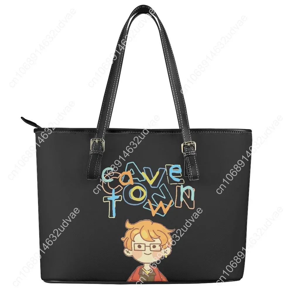 CAVETOWN Handbag Womens Mens Personalized Tote Bag Fashion Shoulder Bag Business Commuter Leather Purse Travel Grocery Bag Gift