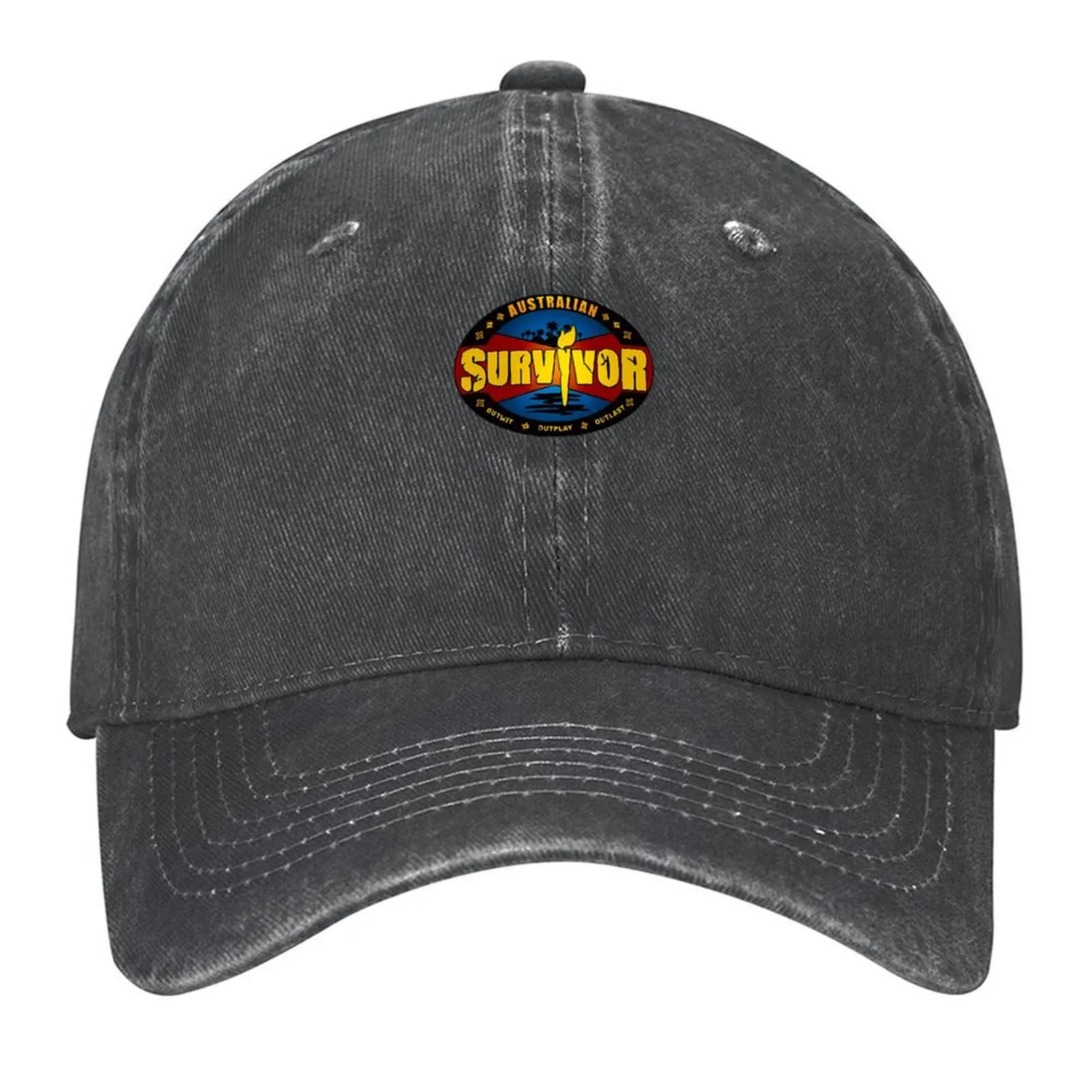 

Australian Survivor Outwit Outplay Outlast Baseball Cap Golf Wear Military Cap Man Hip Hop Hood Men Caps Women's