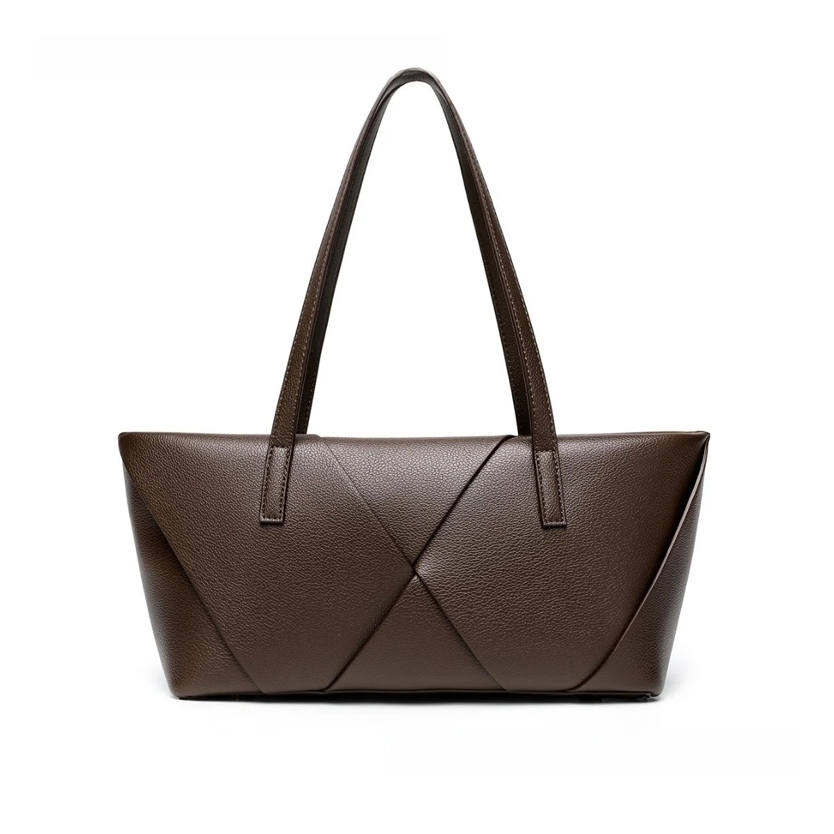 

Women's Large Capacity Tote Bag 2026 New Crossbody Woven Decorative Zipper Bag Fashionable Urban Minimalist Style