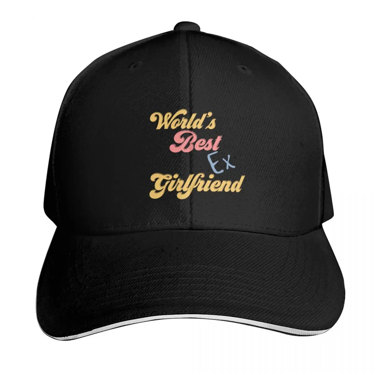 World's Best Ex Girlfriend Baseball Cap Sun Protection UPF 50+ Breathable Mesh Back Adjustable Buckle Closure