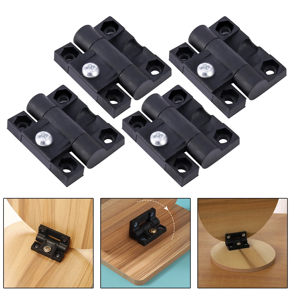 

Flexible Plastic Hinge with Adjustable Torque for Position Control Replacement Buffe Hinge Home 4PCS Easy Installation