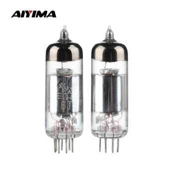 AIYIMA 2 uds 6J5 válvula de tubo tubo electrónico de vacío reemplazar para 61n 65n 6AH6 6AN5 amplificadores de potencia de actualización