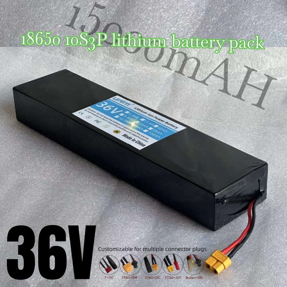 Kugoo S1, S2, S3 Pro  M2 18650 Rechargeable Lithium-ion Battery Pack 500W, Built-in BMS 10S3P 36V 15Ah