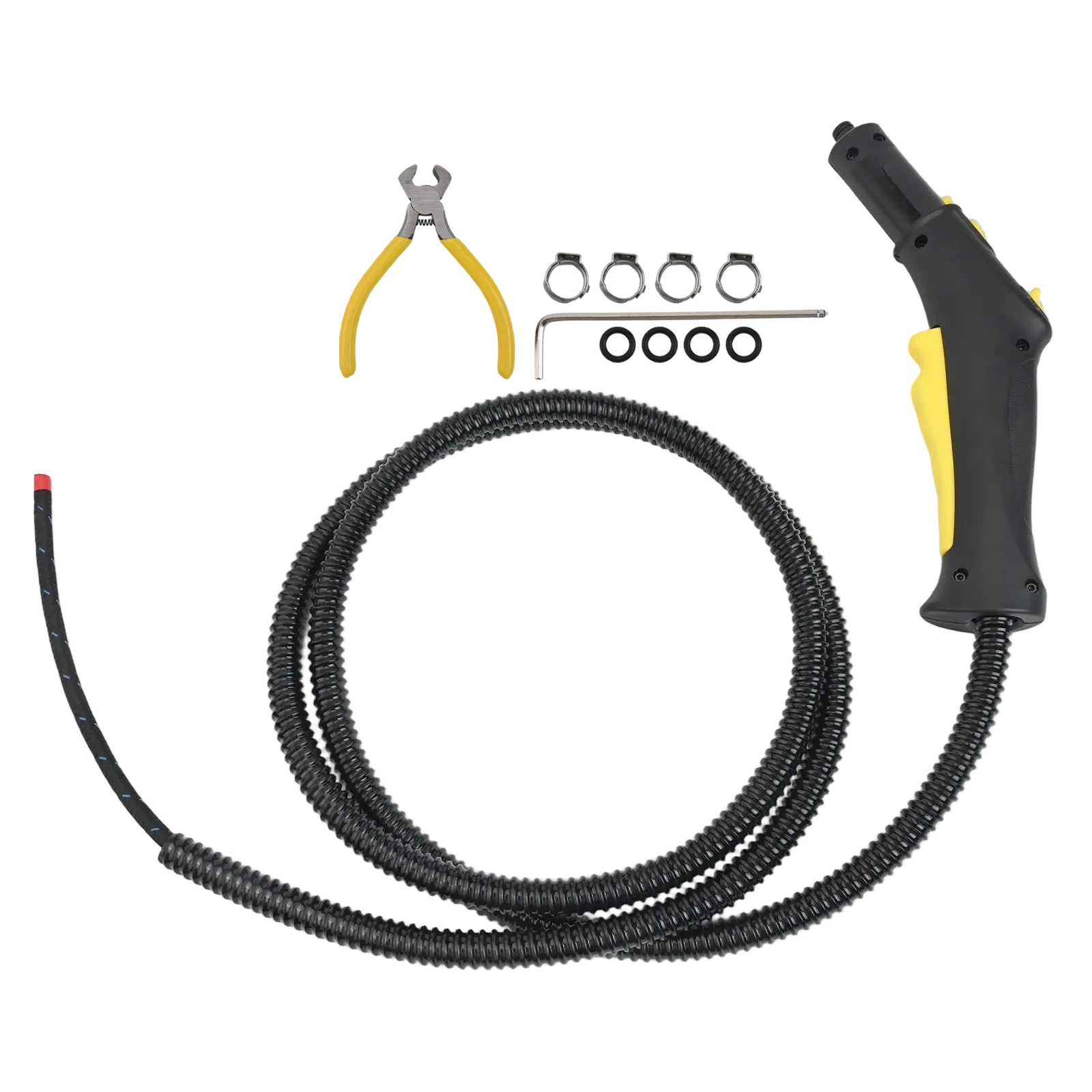 For Karcher For SC1 For SC2 For SC3 For SC4 For SC2500 4.322-048.3 Steam Switch Control Handle Replacement Hose With Oring Clamp