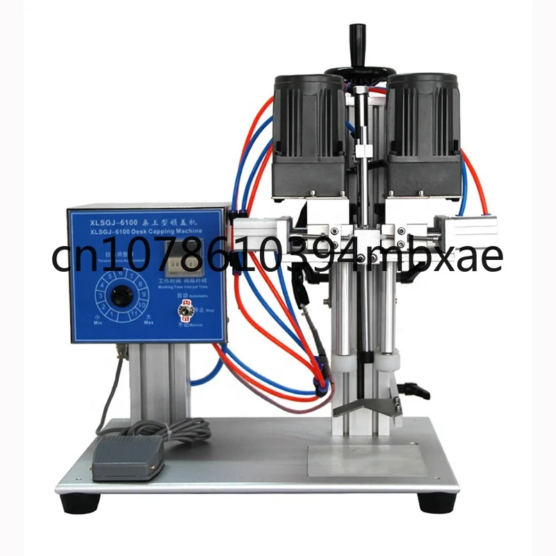 semi automatic screw lid bottle capper/semi automatic capping machine/small capping machine