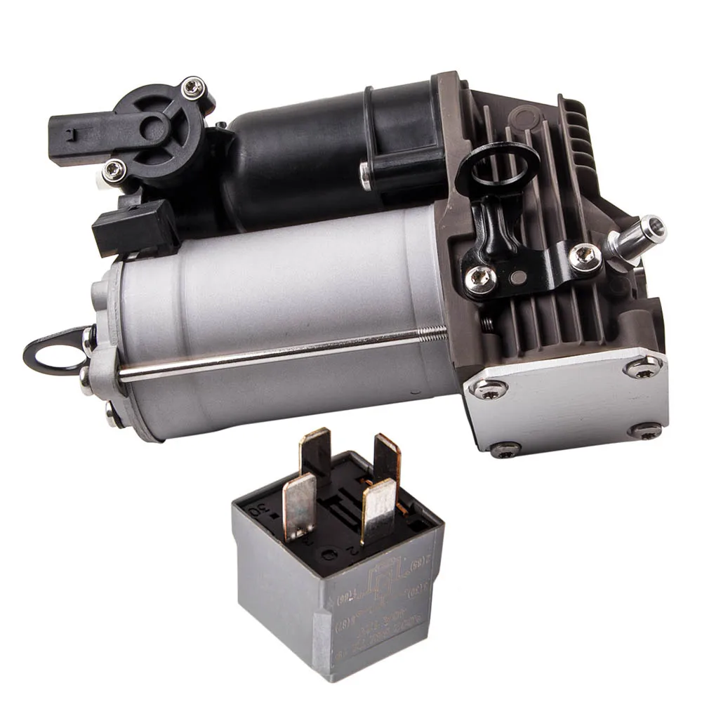 MaXpeedingrods Air Ride Suspension Compressor Assembly W/ Relay For Mercedes GL450 07-12