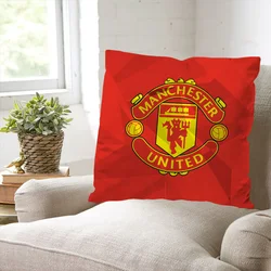 Cushion Cover Pillow Cover Pillowcase Decorative Pillows Manchester U-united Fc Decorative Pillowcases 45x45 Cushions Covers