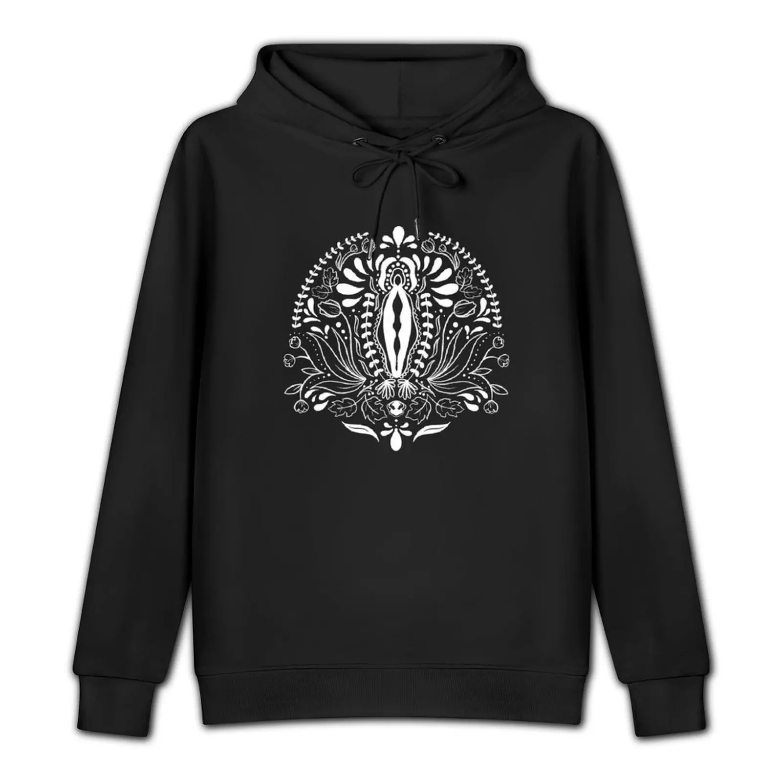 Folk Art Vulva Pullover Hoodie clothes for men korean clothes hoodies and sweatshirts new