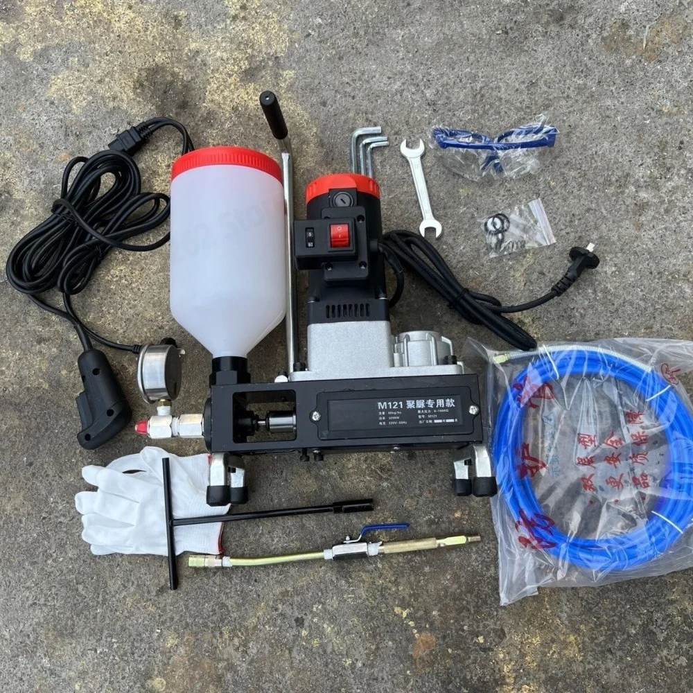 High Pressure Waterproof Grouting Machine, Polyurethane Epoxy Injection Pump for Leak Repair, Concrete Crack Filler Equipment