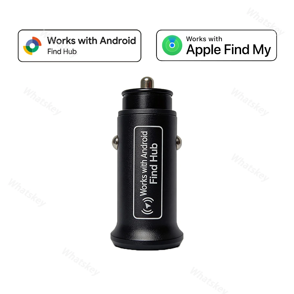 Mini Car Charger GPS Locator Tracker Cigarette Lighter USB Phone Charger  Type C for iOS Or Google Find My App Vehicle tracker