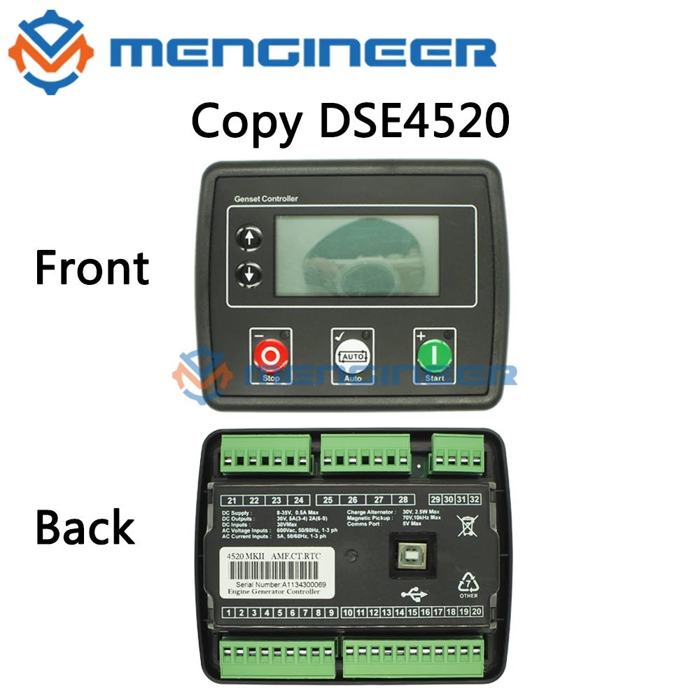 DSE4520 Fast Delivery Deep Sea Original DSE4520 MKII Auto Mains (Utility) Failure Control Module DSE4520MKII