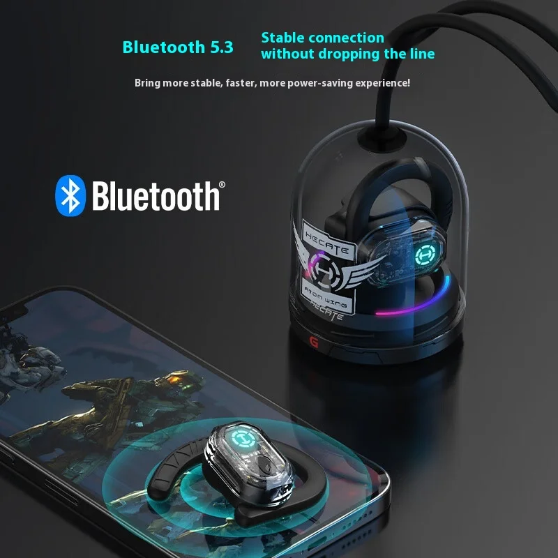 Edifier Atomwing Open Wireless Bluetooth Earphones Ear Hanging Sports Running Esports Pubg Computer Game Earphones Birthday Gift