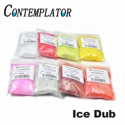 8optional Colors Soft Prism Ice Dubbing For Drys Nymphs Streamers Fly Tying Holographic Pearl Ice Dub Captivating Sparkle Fibers